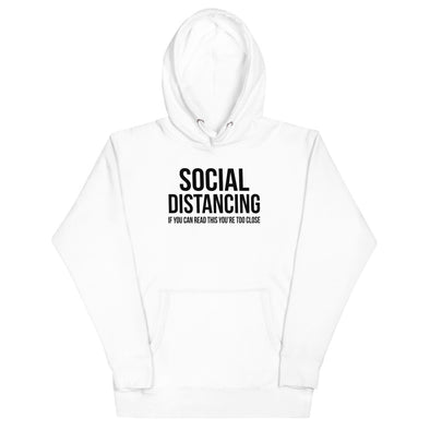 Social Distancing - Hoodie - real men t-shirts, Men funny T-shirts, Men sport & fitness Tshirts, Men hoodies & sweats