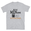 Real Men Love Scotch And Cigars Orange - T-Shirt - real men t-shirts, Men funny T-shirts, Men sport & fitness Tshirts, Men hoodies & sweats