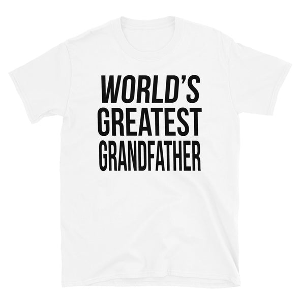 Wold's Greatest Grandpa - T-Shirt - real men t-shirts, Men funny T-shirts, Men sport & fitness Tshirts, Men hoodies & sweats