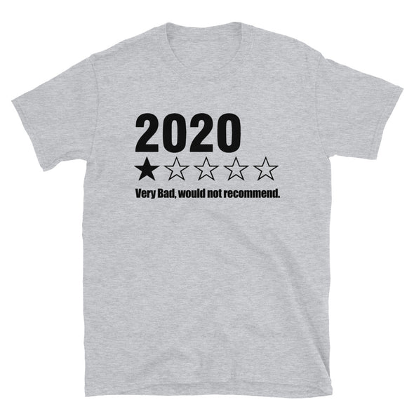 2020 Bad Year T-Shirt, Very Bad Would Not Recommend Funny Shirt, Worst Year Ever t Shirt, goof gift tee - real men t-shirts, Men funny T-shirts, Men sport & fitness Tshirts, Men hoodies & swe