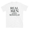 Real Men Watch Seinfield - T-Shirt - real men t-shirts, Men funny T-shirts, Men sport & fitness Tshirts, Men hoodies & sweats