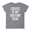 Coffee Is My Daytime Wine - t-shirt - real men t-shirts, Men funny T-shirts, Men sport & fitness Tshirts, Men hoodies & sweats