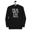 Real Men Eat Ass - Hoodie - real men t-shirts, Men funny T-shirts, Men sport & fitness Tshirts, Men hoodies & sweats