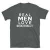 Real Men Love Basketball - T-Shirt - real men t-shirts, Men funny T-shirts, Men sport & fitness Tshirts, Men hoodies & sweats
