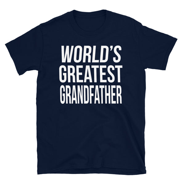 Wold's Greatest Grandpa - T-Shirt - real men t-shirts, Men funny T-shirts, Men sport & fitness Tshirts, Men hoodies & sweats