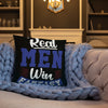 Real Men Win Fantasy - Pillow - real men t-shirts, Men funny T-shirts, Men sport & fitness Tshirts, Men hoodies & sweats