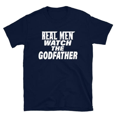 Real Men Watch The Godfather - T-Shirt - real men t-shirts, Men funny T-shirts, Men sport & fitness Tshirts, Men hoodies & sweats