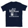 Real Men Love Scotch And Cigars - T-Shirt - real men t-shirts, Men funny T-shirts, Men sport & fitness Tshirts, Men hoodies & sweats