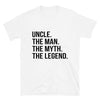 Uncle, The Man, The Myth, The Legend T-Shirt - real men t-shirts, Men funny T-shirts, Men sport & fitness Tshirts, Men hoodies & sweats