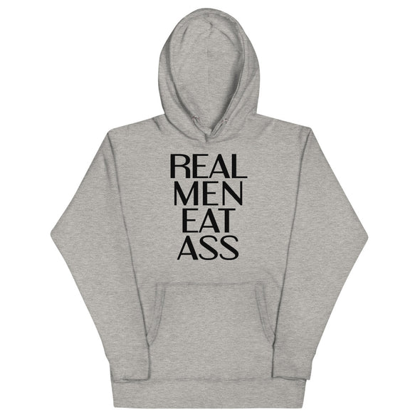 Real Men Eat Ass - Hoodie - real men t-shirts, Men funny T-shirts, Men sport & fitness Tshirts, Men hoodies & sweats