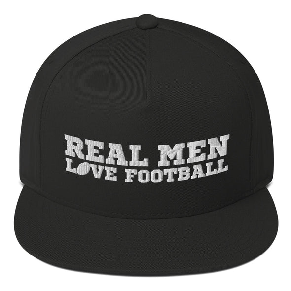 Real Men Watch Football - Snapback - real men t-shirts, Men funny T-shirts, Men sport & fitness Tshirts, Men hoodies & sweats