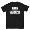 Dads Know A Lot, Grandpas Know Everything - T-Shirt - real men t-shirts, Men funny T-shirts, Men sport & fitness Tshirts, Men hoodies & sweats