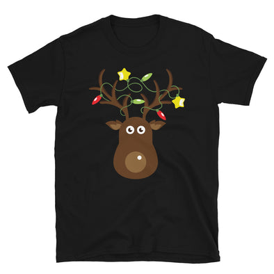 Reindeer with Lights  Unisex T-Shirt