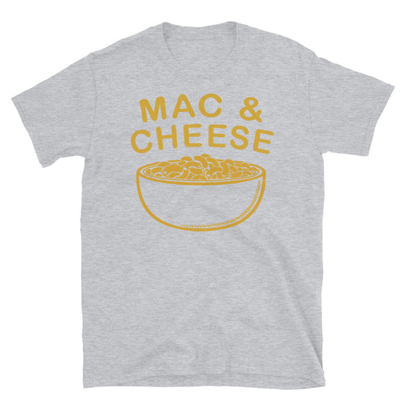 Mac & Cheese - Unisex T-Shirt - real men t-shirts, Men funny T-shirts, Men sport & fitness Tshirts, Men hoodies & sweats
