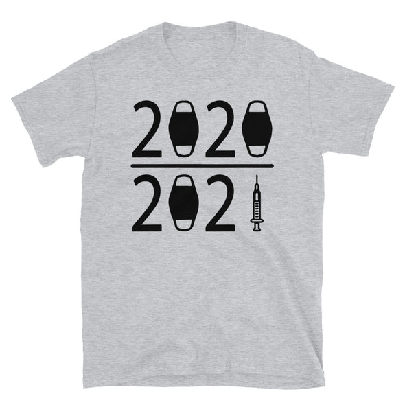 2020 over 2021 Unisex T-Shirt - real men t-shirts, Men funny T-shirts, Men sport & fitness Tshirts, Men hoodies & sweats