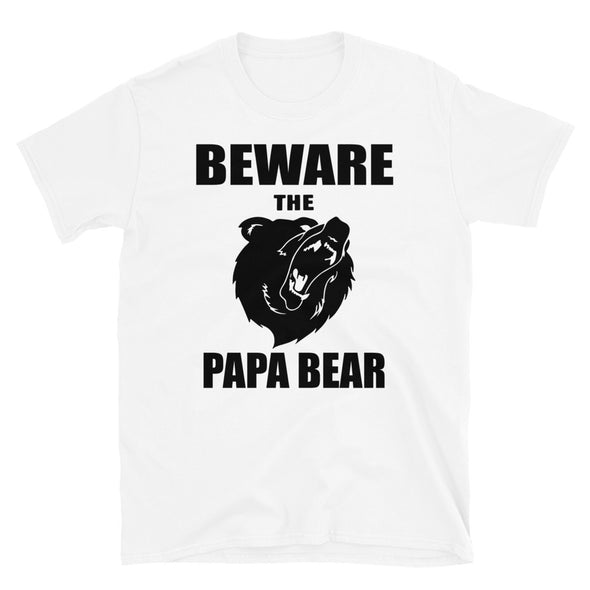Beware The Papa Bear T-Shirt - real men t-shirts, Men funny T-shirts, Men sport & fitness Tshirts, Men hoodies & sweats