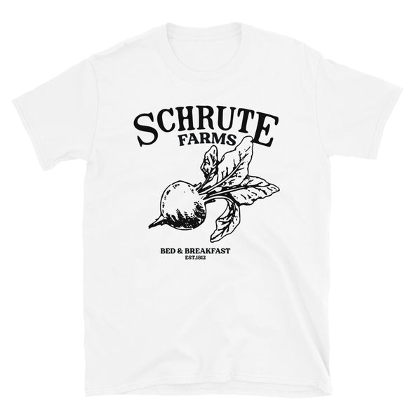 Schrute farms Unisex T-Shirt - real men t-shirts, Men funny T-shirts, Men sport & fitness Tshirts, Men hoodies & sweats